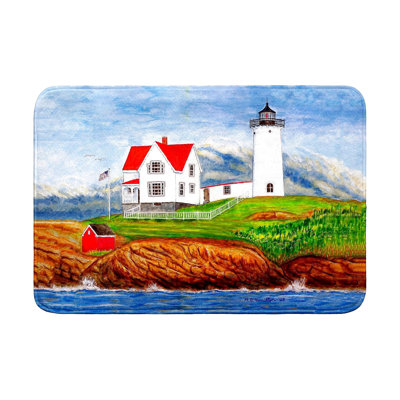 Tapis de bain Nubble Lighthouse, ME