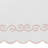  100% Turkish Cotton SYMMETRA Scallop 2PC Embellished Hand Towel Set-1054180756-1054180755