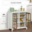 Buffet de cuisine avec portes en verre-75041347