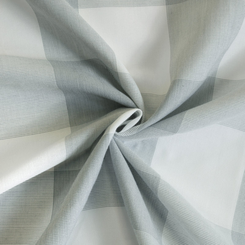 Genesis Light Filtering Grommet Curtain Panel 52 x 63 in Grey, 52" W x 63" L