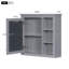 Armoire à pharmacie à miroir murale l 30 po H 28 po-1825603382