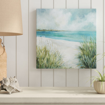 Coastal Fences - Peinture sur toile