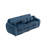 Myroslava Corduroy Upholstered Loveseat Sofa with Pillows-112307110