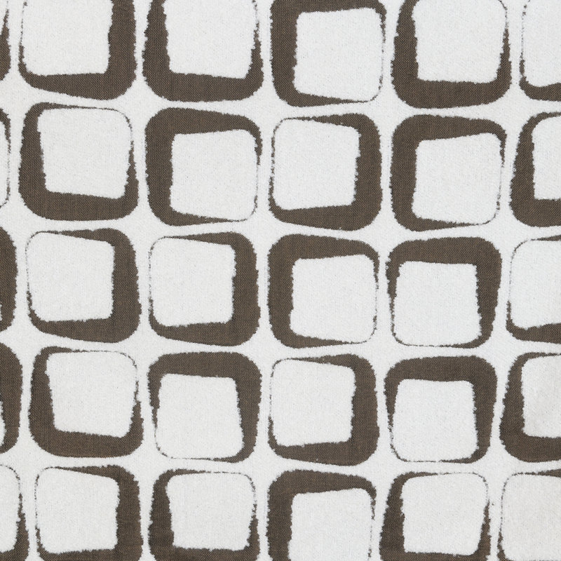 Causeuse en chenille beige avec 4 coussins