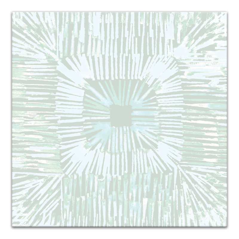 «Seafoam Line Abstract», reproduction sur toile, H 30 po x l 30 po x P 1,25 po
