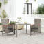Wigburga Patio Dining Armchair with Cushion