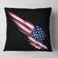 Aile avec drapeau américain - oreiller imprimé Americana-30728078-30728075