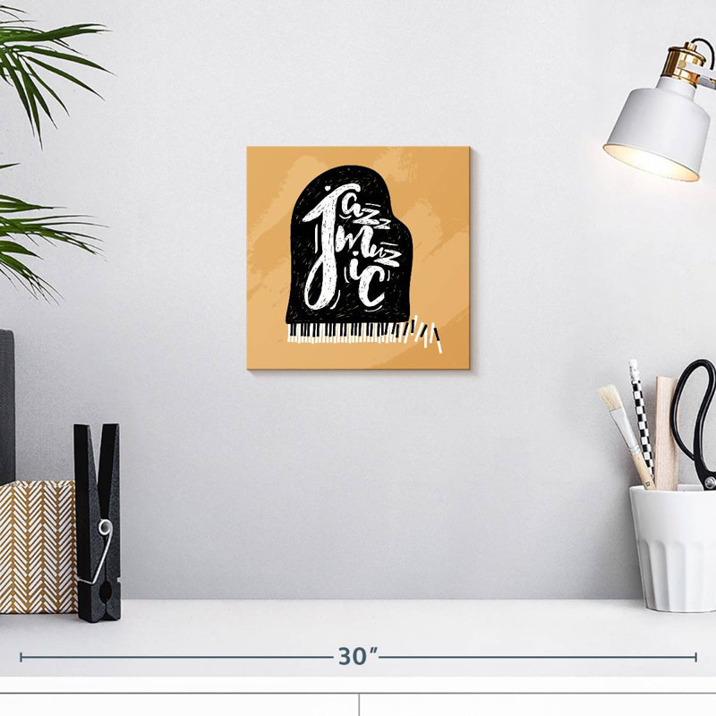 Abarca Jazz Piano, 10" H x 10" W