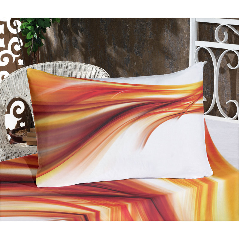 Drap-housse et coussin décoratif Ambesonne, Full Sheet Set + 5 Additional Pieces