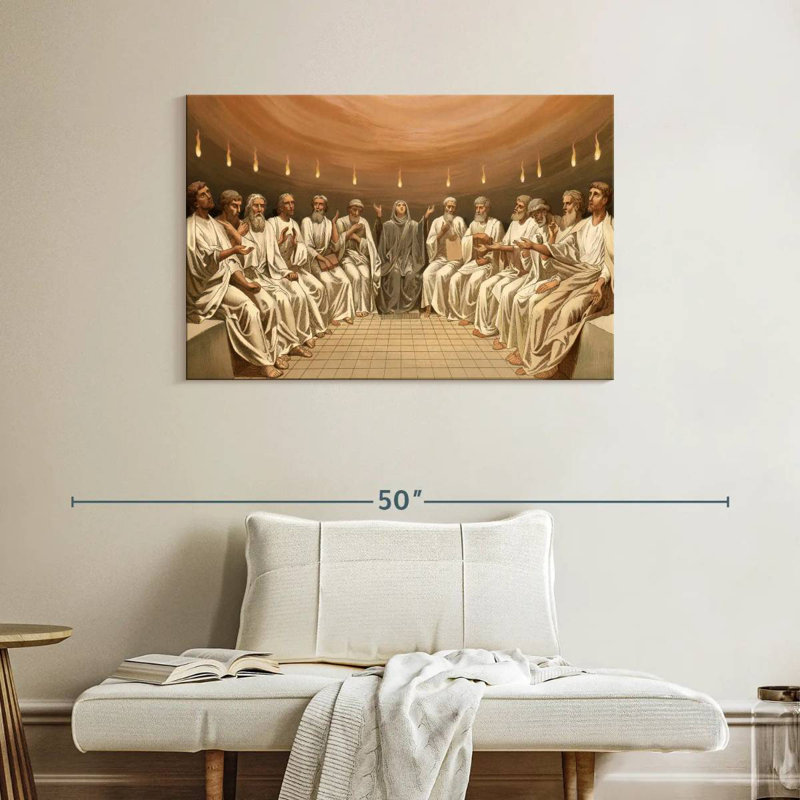 Adella 12 Disciples, H 26 po x l 39 po