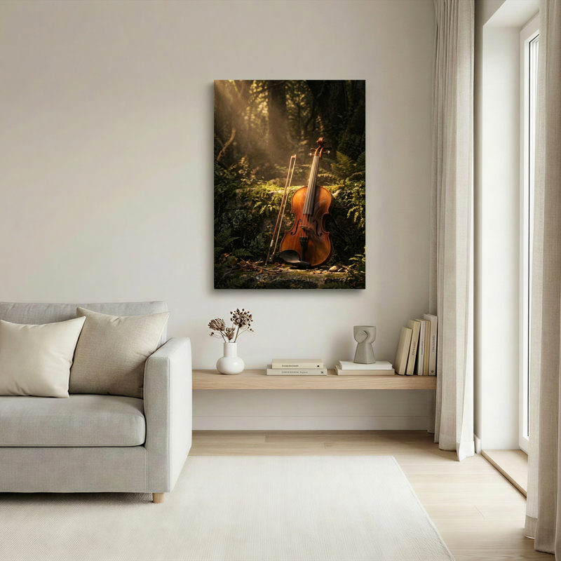 "Forest Forest", ensemble de 1 reproduction d'art sur toile, 40"H x 28"W, Wrapped Canvas