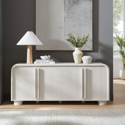Bellamy Curved 4-Door Sideboard Cabinet by Modway