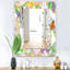 Miroir mural bohémien et éclectique papillons-40099229