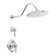Waterhill Thermostatic Shower Faucet Trim with Lever Handle