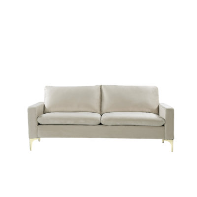 Lauterbach 76.7'' Velvet Sofa