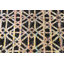 Tapis à motif treillis abstrait moderne 6 x 8