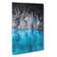 Water Meeting Rock - Wrapped Canvas-55305295