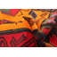 Tapis orange Teimani 2 pi 10 po x 4 pi 5 po