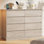 Commode 8 tiroirs pour chambre à coucher 