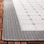Tapis d'intérieur / extérieur à motif géométrique lavable à la machine Abass-643771337