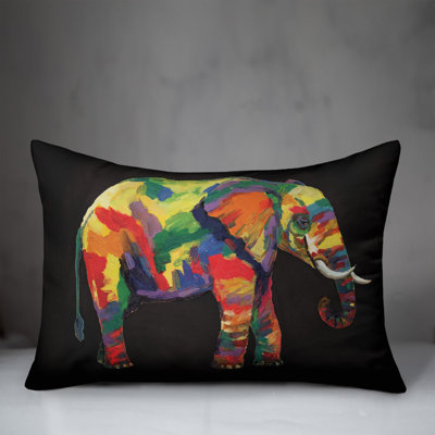 Outdoor Reversible Throw Pillow