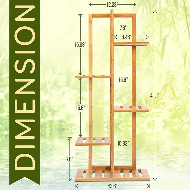 Koh 17.7 " W Solid Wood Shelving Unit