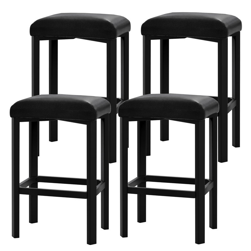 Counter Stool, 4, Black
