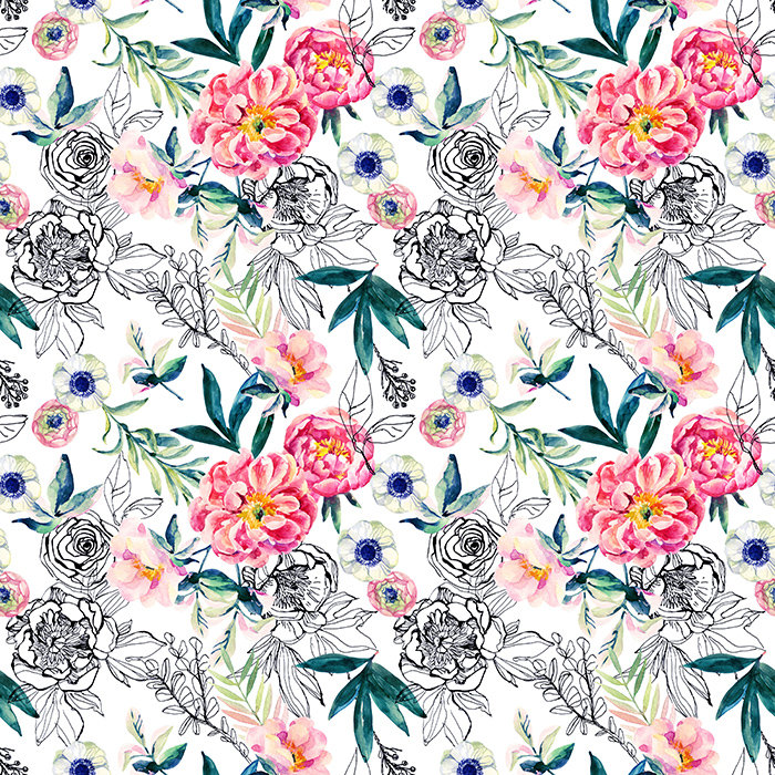 Byroniii 2.5m x 2.5m Matte Mural, 250 x 250cm