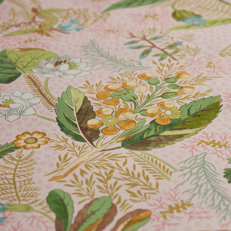Papier peint Blackwell, Rosé