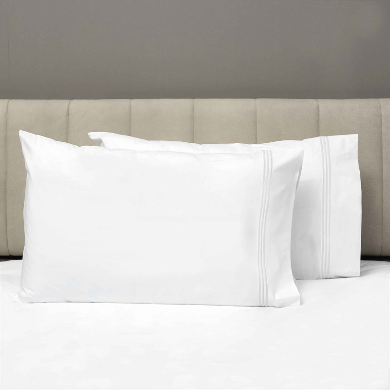 Platinum Pillow Case, Standard Pillowcase, White