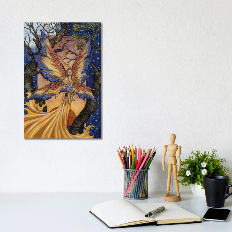 Tempus Fugit by Amy Brown - Wrapped Canvas Print, 20.32 cm H x 30.48 cm W