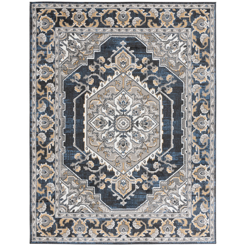 Keresa Performance Oriental Rug, Rectangle 8' x 10'