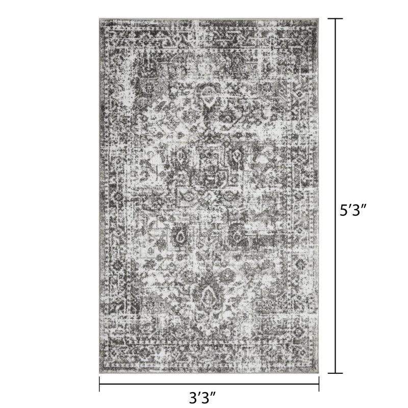 Raghdah Oriental Indoor Rug, Rectangle 3'3" x 5'3"