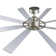 60'' 8-Blade Large Room LED Ceiling Fan with Light Kit and Remote Control