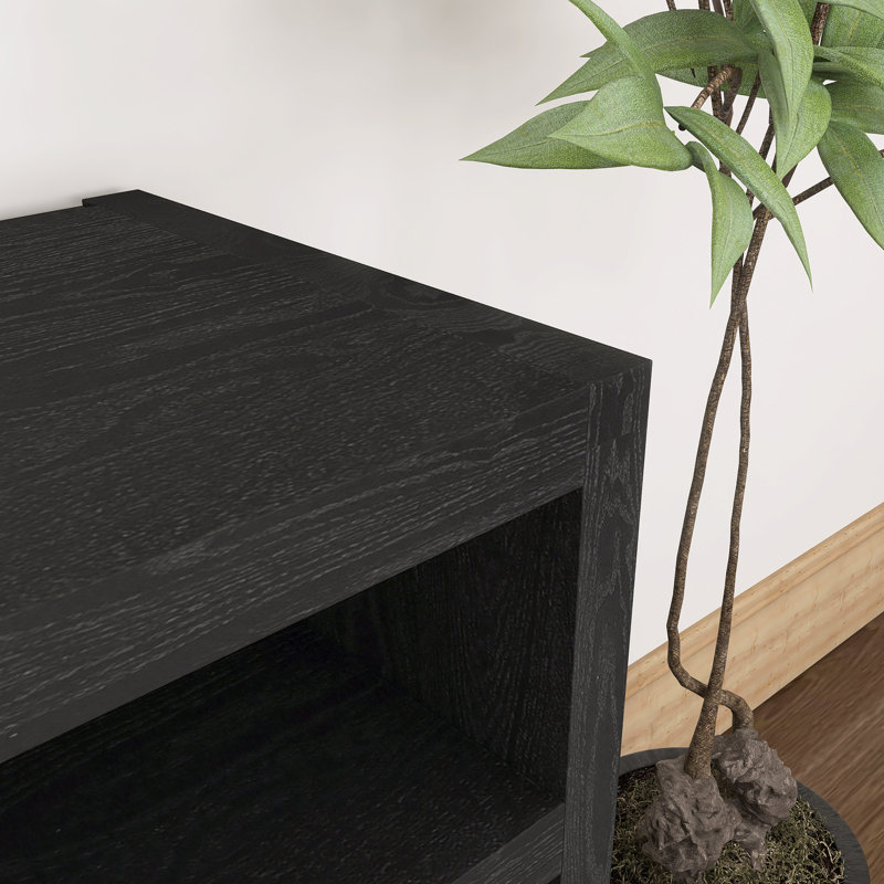 60" 3-Door Sideboard With 3 Drawers, Black