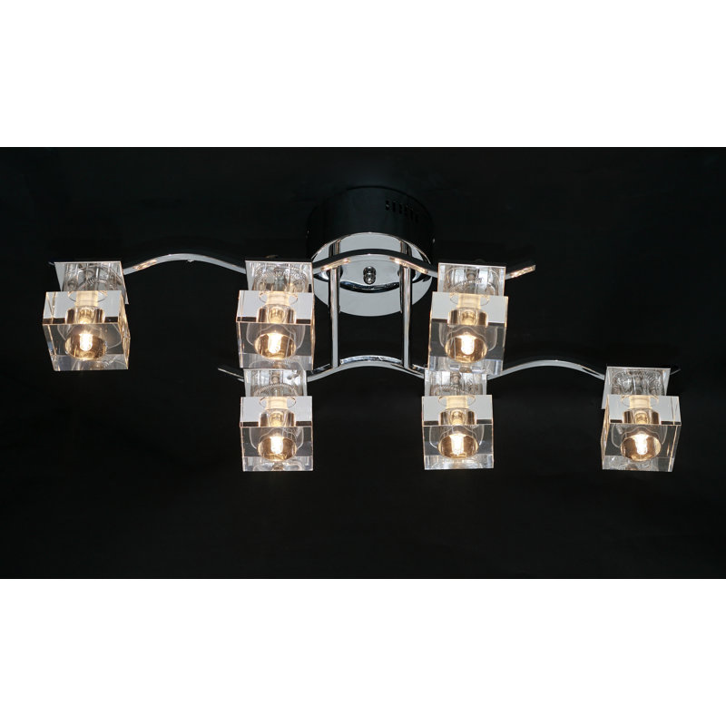 Somerville Glass Semi Flush Mount