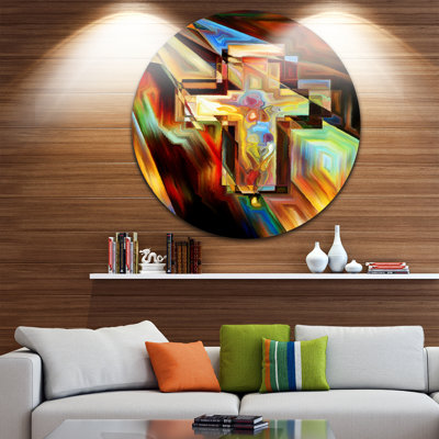 «Light of the Cross», impression sur métal