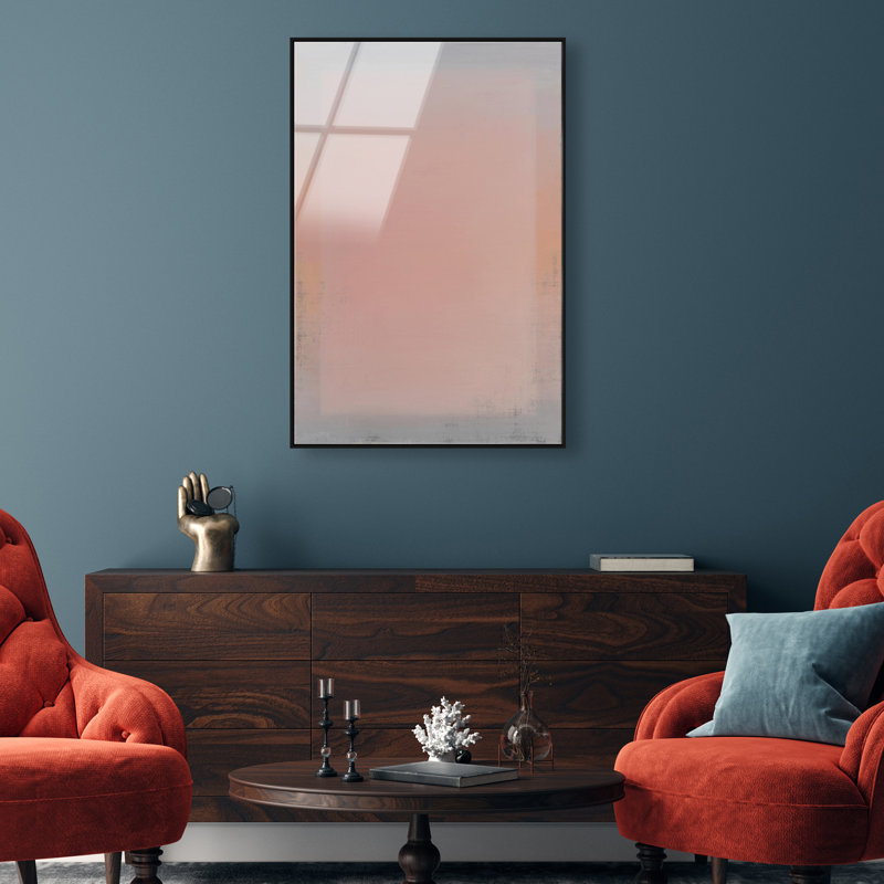 Pastel Sky Print by Oliver Gal, 46" H x 31" W, Black Floater Frame