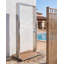 Freestanding Outdoor Shower SURAMA Silver
