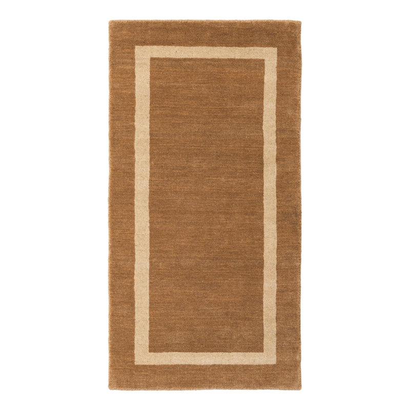 Tapis en laine naturel Jill Zarin Somerset, Tapis de couloir 2 po x 4 pi 1 po