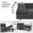 4-in-1 Convertible Sleeper Sofa Bed-1716874423