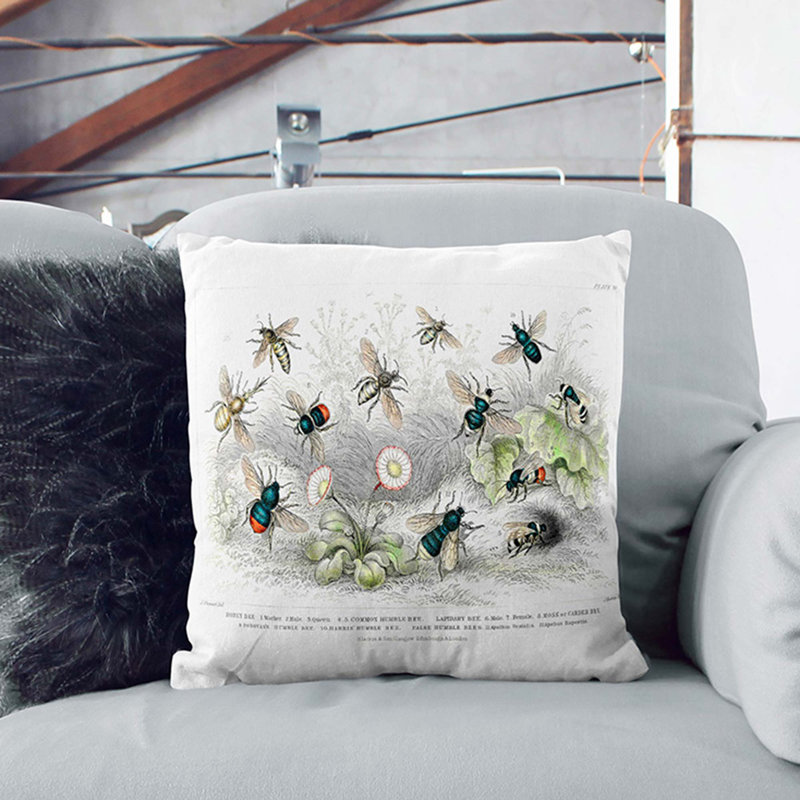 Square Throw Cushion, 55 x 55 cm