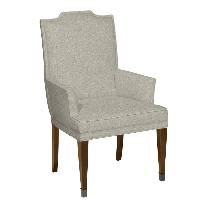 Travis By Michael Weiss Upholstered Arm Chair, No, Ian Smoke, Hampton