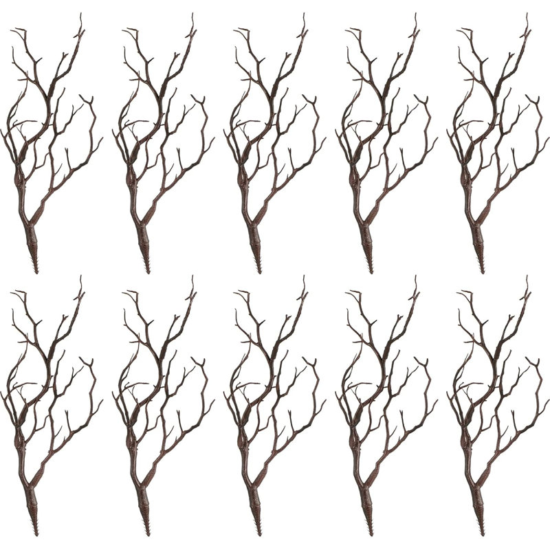 Artificial deer antler shaped tree branches
