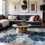 Tapis floral d'intérieur pour l'extérieur-130828684-130828685