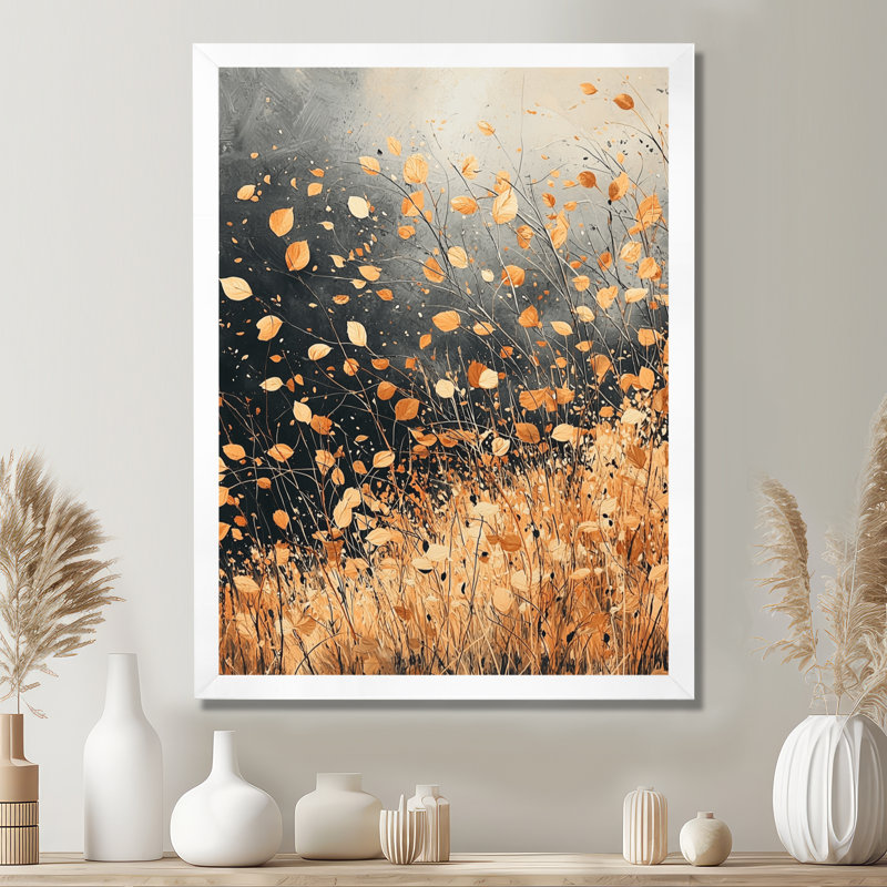 Jamila - Landscapes Canvas Wall Art, H 32 po x l 16 po, Reproduction encadrée d'une seule photo, Blanc