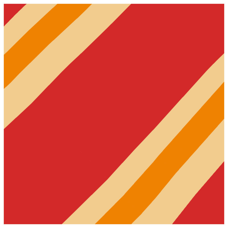 Rideaux de douche rouge orange à rayures diagonales très longs, L 70 po x H 72 po