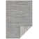 Machine Woven Silver Indoor/Outdoor Rug