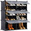 24 Pair Stackable Shoe Storage Box
