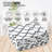 Lux Decor Collection 4 Pc Soft Microfiber Bed Sheets Set Geometric Quatrefoil Bedding-456577136-419695790